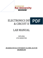 Electronics Devices & Circuits II