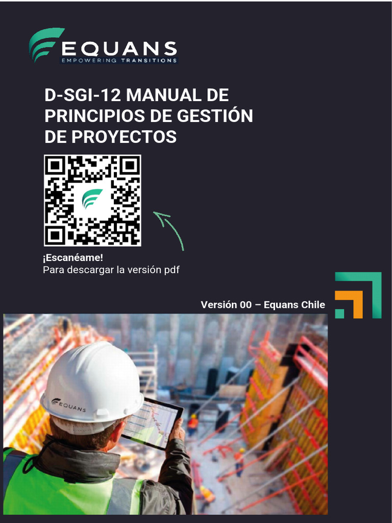 D Sgi 12 Manual De Principios De Gestión De Proyectos V00 Pdf
