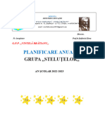 Planificare Anuala