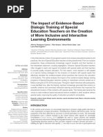 Rodriguez Et Al. 2021 The Impact of Evidence-Based Dialogic Training of Special Education