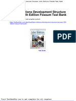 Full Download Labor Relations Development Structure Process 12th Edition Fossum Test Bank