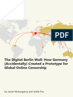 Analyse - The Digital Berlin Wall How Germany Accidentally Created A Prototype For Global Online Censorship