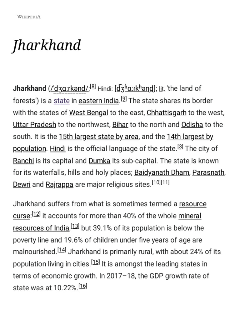 Jharkhand visual data 2