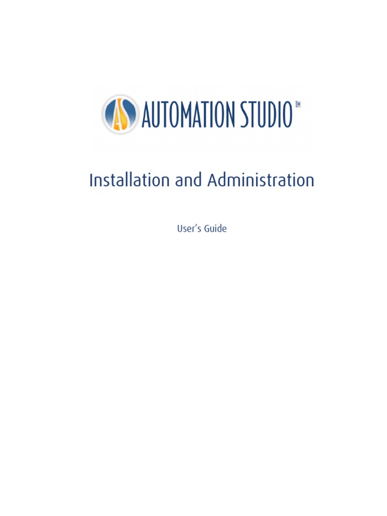 Automation Studio Installation and Administration Guide | PDF ...