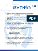 Devthon 3.0 Casebook Round 1