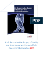 Arthroplasty AAOS MCQ 2019