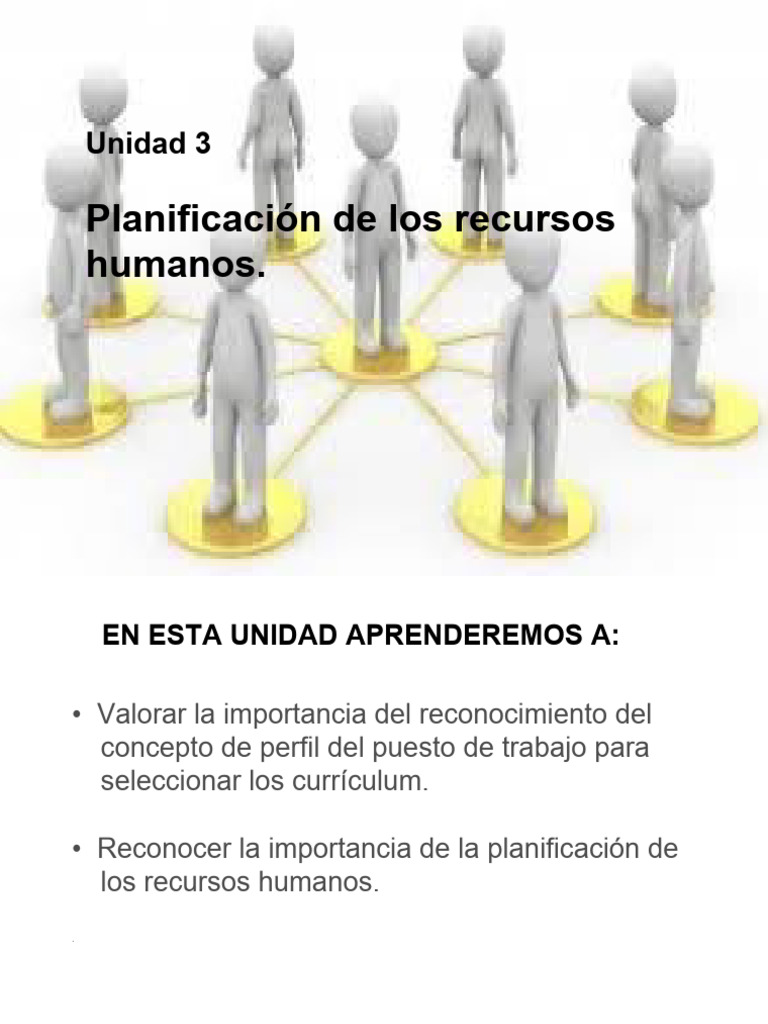 Rrhh Unidad 02 Presentacion Pdf Gestión De Recursos Humanos