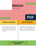 Apresentação Sobre Transgênicos