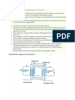 Working Principle of A Transformer