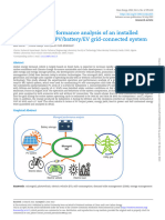 Experimental Performance Analysis of An Installed