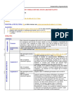 Planificación y Redacción Del Texto Argumentativo