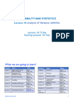 Statistics L10