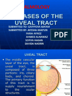 Disease of vascular tract and pathology of lens ppt