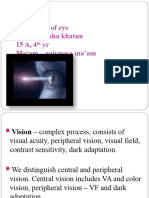 Physiology of Eye, Ppt