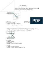 MAE 2600 (SP2012) Quiz #20 Solutions