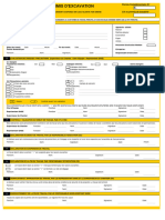 Permis D'excavation