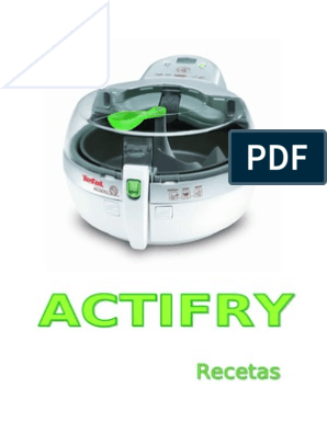 Recetas Actifry | PDF | Alimentos | Cocina