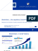 Biosimilars The Regulatory Framework by Peter Richardson Ema
