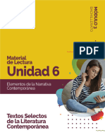 Dfsnccjsl2qpzqbr - Mdctixxs - Cepf34m-Lectura - U6 - Textos Selectos de La Literatura Contemporanea