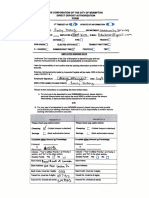 Consolidated Direct Deposit Form