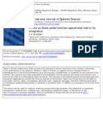 Block Pulse Function