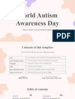 World Autism Awareness Day by Slidesgo