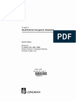 Vogel - Química Analítica Qualitativa, 7 Ed