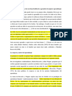 El Error Es Productivo y Dar Un Buen Feedback Es Garantía de Mejores Aprendizajes