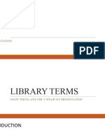Library Terms
