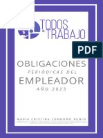 Todos Al Trabajo Ebook Obligaciones Periodicas Del Empleador Año 2023