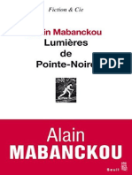 Alain Mabanckou - Lumieres de Pointe-Noire