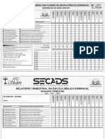 A3 - Relatório Geral Da Secretaria Da EBD