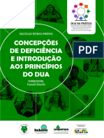 Concepçõles de Deficiência e Introdução Aos Princípios Do Dua