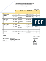 Jadwal 08-09 Desember