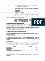 PDF Modelo de Demanda de Indemnizacion Por Daos y Perjuicios A Favor Del Trabajador Publico LP - Compress