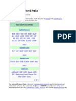 Internet Protocol Suite