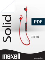 BT100 Solids Earphones Manual