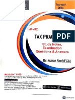 Tax Practices by Sir Adnan Rauf For March 2024 PDF