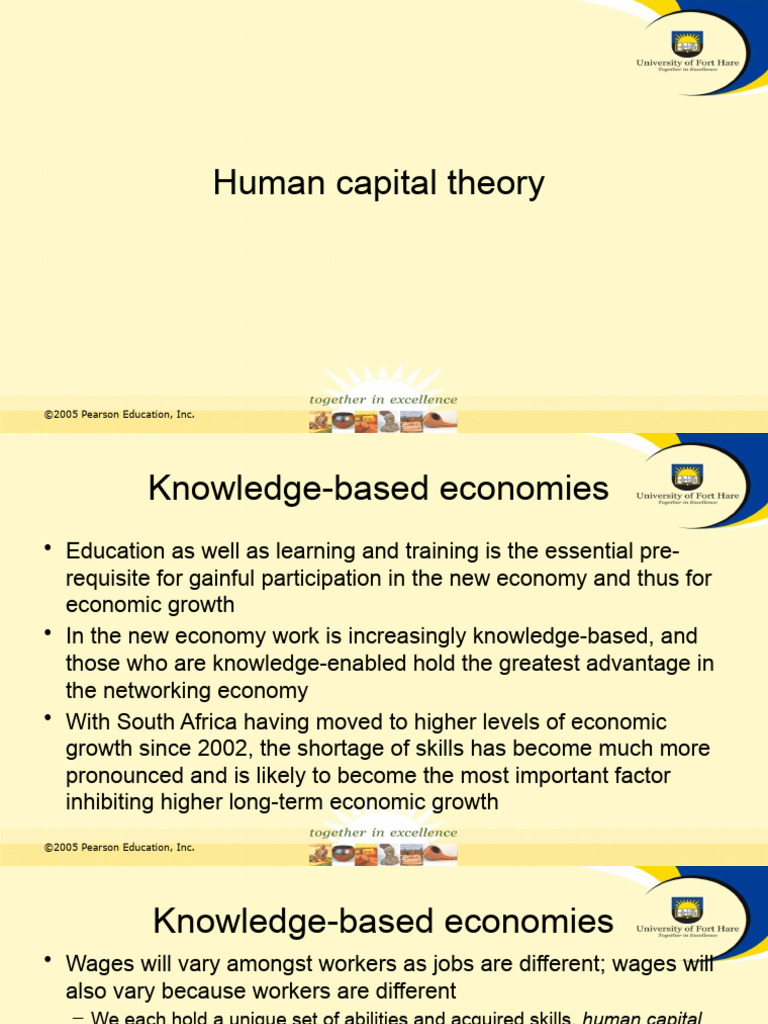 LEC2 - Human Capital Theory | PDF | Net Present Value | Human Capital