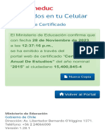 Certificado 8 EMA