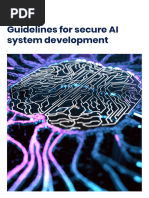 Guidelines For Secure AI System Development