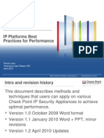 IP Platforms Best Practices For Performance 010810