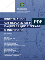 Ibict 70 Anos Um Resgate Histórico Daqueles Que Fizeram o Instituto