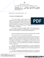 Jurisprudencia 2023 - PT Rehabilitacion CUIT Senatore, Pablo Vicente C. en - AFIP