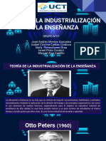 Grupo 1 - Teoría de La Industrialización de La Enseñanza
