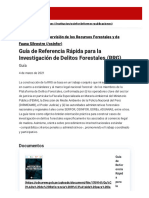 Guía de Referencia Rápida para La Investigación de Delitos Forestales (RRG)