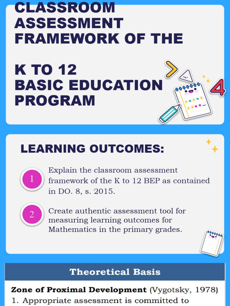 Classroom Assessment Framework | PDF