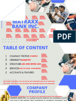 Matraxx Bank Presentation