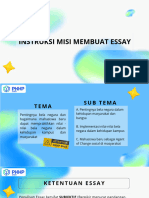 Instruksi Misi Membuat Essay - PKKP PNJ 2023-1