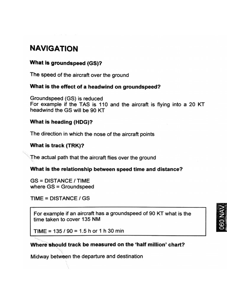 Navigation Book Notes | PDF